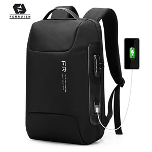 Laptop Fenruien Anti-Theft Waterproof Oxford Backpack