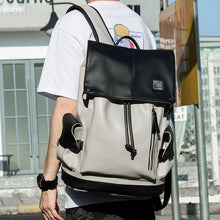 Load image into Gallery viewer, Wellvo Laptop Canvas Bucket Travel Backpack
