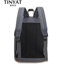 Load image into Gallery viewer, Laptop Tinyat Waterproof Canvas Travel Backpack
