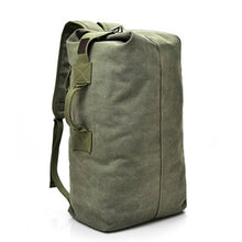 Load image into Gallery viewer, Hiking Dida Bear Bucket Style Canvas Rucksack
