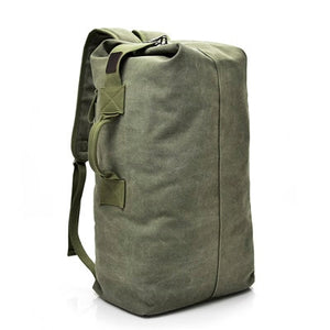 Hiking Dida Bear Bucket Style Canvas Rucksack