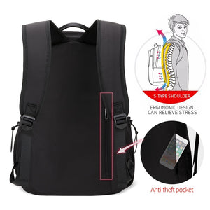 Laptop Heroic Knight Waterproof Oxford Backpack