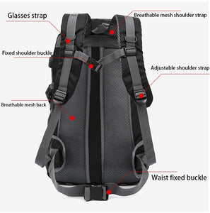 Camping Hiking Waterproof Nylon Rucksack