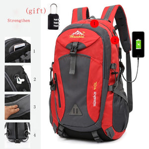 Camping Hiking Waterproof Nylon Rucksack