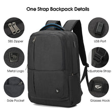 Load image into Gallery viewer, Laptop Oiwas Nylon Waterproof Travel Backpack
