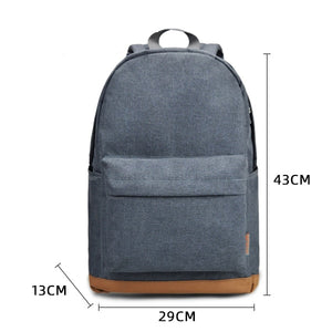 Laptop Tinyat Waterproof Canvas Travel Backpack