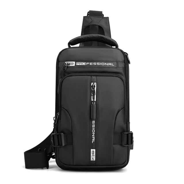 Tablet Haoshuai Nylon Shoulder Strap Backpack