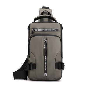 Tablet Haoshuai Nylon Shoulder Strap Backpack