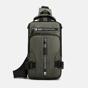 Tablet Haoshuai Nylon Shoulder Strap Backpack