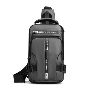 Tablet Haoshuai Nylon Shoulder Strap Backpack